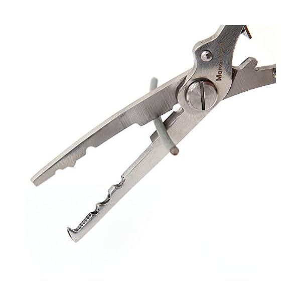 Mango-Spot-Stainless-Steel-Fishing-Pliers-Split-Ring-Cutters-Hook-Remover-Scissors-Tackle-with-Carry-Bag