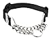 Mighty Paw Martingale Dog Collar 2.0 | Trainer Approved Limited Slip Collar with Stainless Steel Chain & Heavy Duty Buckle - Modified Cinch Collar for Gentle & Effective Pet Training - Large, Black