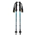 YOURJOY 2 Pack Kids Telescopic Trekking Pole Ultralight Walking Stick for Children Adjustable Travel Camping Hiking Pole in Pink Blue Green