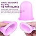 Anti-Cellulite Massage Cups - Kit of 4 Suction Vacuum Silicone Treatment Therapy Cups – Firms Tightens & Tones Skin - Helps Break Down Fat Tissue - Improves Blood Flow and Lymphatic Circulation - Venu
