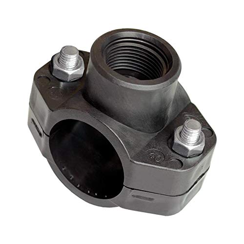 PP Anbohrsattel für PE Rohr, Anbohrschelle Ø32 x 1/2"