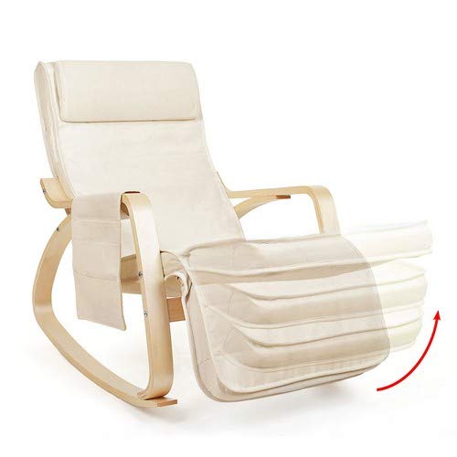 SONGMICS-Sedia-a-Dondolo-con-Poggia-Gambe-di-Angolo-Regolabile-a-5-Gradi-Carico-Massimo-150-kg-Simil-Lino-Beige-LYY12M