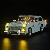 LIGHTAILING Light Set for (James Bond Aston Martin DB5) Building Blocks Model - Led Light kit Compatible with Lego 10262(NOT Included The Model)