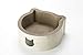 Necoichi Cat-Headed Scratcher Bed (Birch, Regular) | Cardboard Cat Scratcher Bowls for Indoor Cats - Cat Scratching Board, Cat Scratch Pad Reversible Usability and Extra Comfort for Lounge
