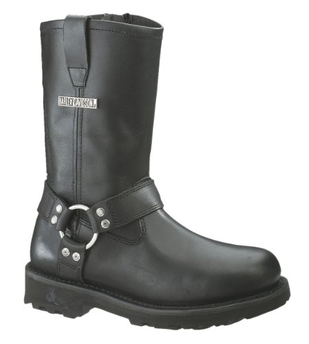 Harley-Davidson Mens Ransom Black High Cut Riding Boot (11.5)