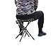 AGOOL Portable Folding Stool Outdoor Square Slack Chair Lightweight Heavy Duty for Camping Mountaineering Hiking Travel House-Using Recreation