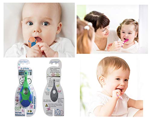 image for Royal Angels 5 in 1 Baby Toddler Toothbrush & Holder | Individual Pack