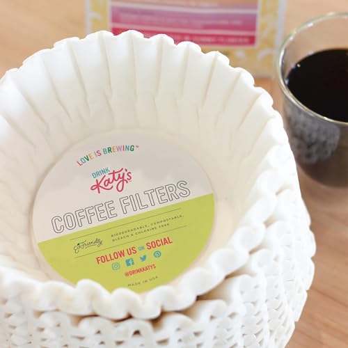 Drink Katy’s Large Coffee Filters 12 Cup Commercial Coffee Filters