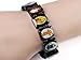 imixlot Wood Beads Small Squares with Pictures Icons of Jesus Mary and More Saints Bracelet Elastic Adjustable Bangles Free Style