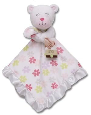 Plush Security Blanket, Pink Bear (Discontinued by Manufacturer)
