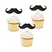 Fun Express Mustache Food And Cupcake Party Picks - 25 Pieces