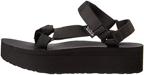 teva black platform sandals
