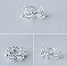 Helen de Lete Innovative Vine Sterling Silver Open Ring