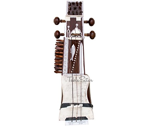 MAHARAJA Guldasta Sarangi, with Floral Carving, Includes Rosin, Bow and Extra Strings (PDI-AAB)