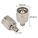 YOTENKO RP TNC Male to RP SMA Female RF Coax Adapter Connector for WRT54 Linksys WiFi Router Extender Pack of 2
