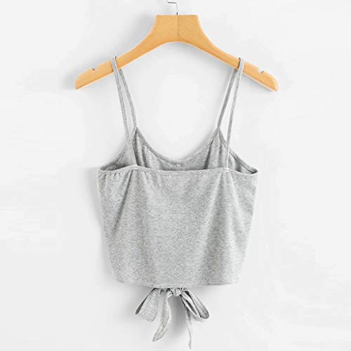 image for iYBUIA Women's Summer Solid Buttons Tank Sleeveless Design Shirt Top B