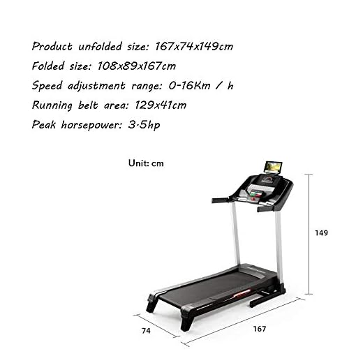 LC_Kwn Folding Treadmill Electric Motorized Pawer Walking Jogging Running Exercise Fitness Machine Trainer Equipment for… - Image 3