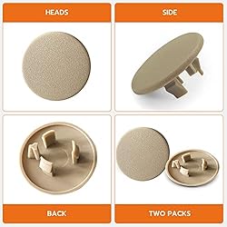 2pcs Armrest Cover Cap for 07-19 Chevy Tahoe