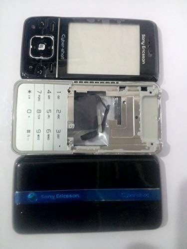 TOTTA Full Body Housing Back, Body Panel for Sony Ericsson C903- Black
