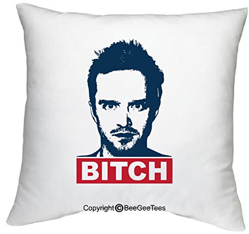Amazon Com Beegeetees B Tch Breaking Bad Inspired Jesse 18 X 18