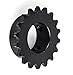 Jeremywell #25 Roller Chain Sprocket B Type 1/2'' Bore 18 Tooth
