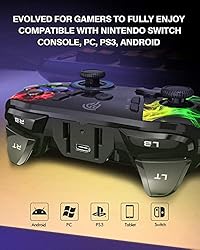 EasySMX Wireless PC Controller, Dual-Vibration
