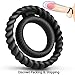 Silicone Dual Penis Ring, Premium Stretchy Longer Harder Stronger Erection Cock Ring Better Sex Erection Enhancing and Orgasm Sex Toy for Male Couple
