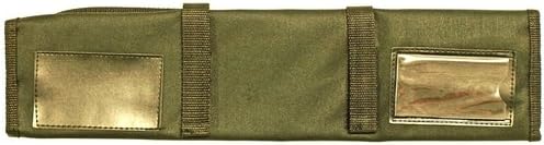 Mad Cow Cutlery by Dexter Black Small Knife Storage Roll Case with 3 Pouches - Color is Black