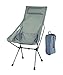 MARCHWAY Lightweight Portable Folding High Back Camping Chair with Pillow for Outdoor Sport and Travel (Green)