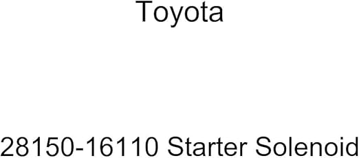 Amazon.com: Genuine Toyota Parts - Switch Assy,Magnetic (28150-16110