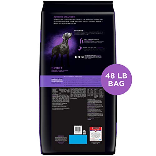 PURINA Pro Plan High Protein Dry Dog Food, Sport Performance 30/20 Formula - 48 lb. Bag - //medicalbooks.filipinodoctors.org