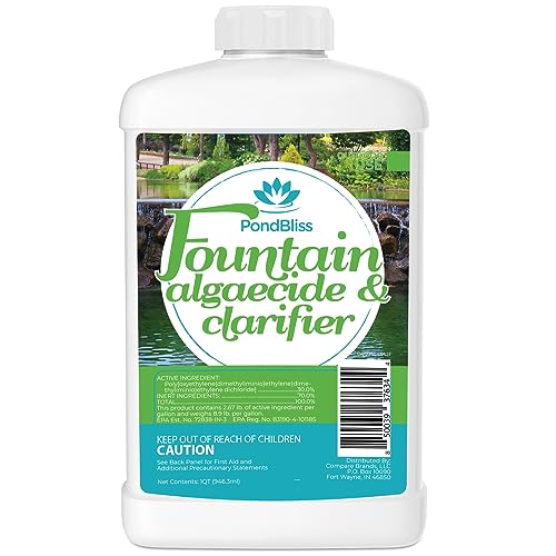 Fountain Algaecide and Clarifier Removes Algae & Cleans Water 8oz