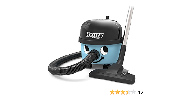 NaceCare Allergy Canister Vacuum, Blue 