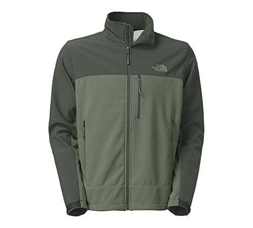The North Face Mens Apex Bionic Windproof Jacket (Large, Laurel Wreath Green/Spruce Green)