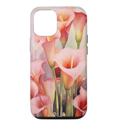 Calla Lilies Flower Floral Watercolor Case for iPhone 12/12 Pro