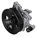 Power Steering Pump w/Pulley for Mercedes Benz W163 ML320 ML350 ML430 ML500 ML55 AMG Replace # 0024668101 002466810187