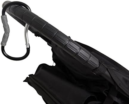 Alphabetz Large Sturdy Stroller Mommy Hook, Black