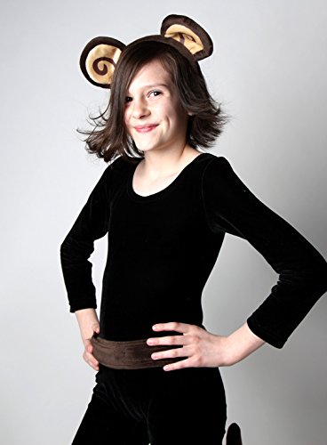 Monkey Business Headband Ears & Tail Costume Set - Thumbnail 3
