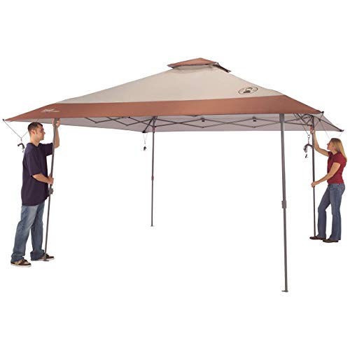 Coleman Instant Pop-Up Canopy Tent and Sun Shelter, 13 x 13 Feet (Certified Refurbished)