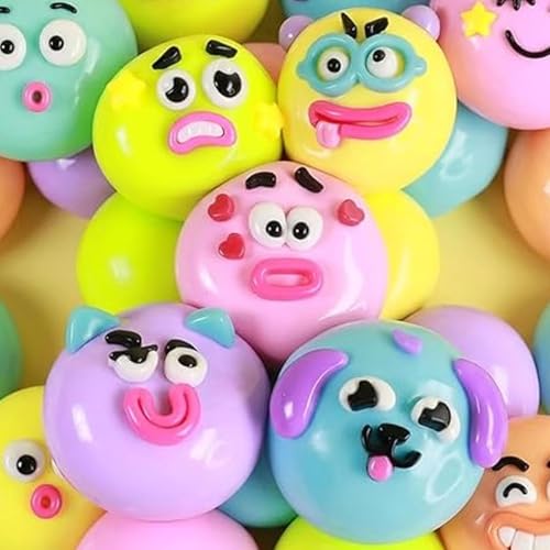 SLEEPHEAD®NEW Smushers Squishy - Curiosities Smushers Dog Face Swap Squishy Soft Moldable Cute Slow Rise Relaxing Sensory Fidget Relief for Adults Anxiety Relief (Pink) ﻿