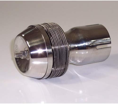 Appletree Automotive Spark Arrestor, 2" Clamp On with 3" Discs, Stainless Compatible with VW &amp; Dune Buggy