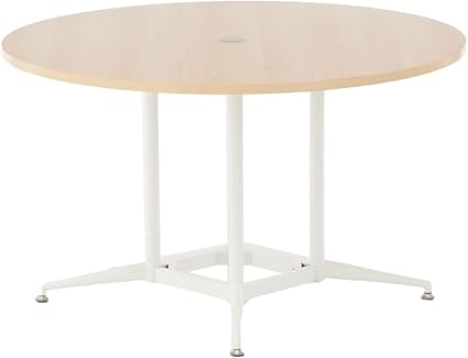 Amazon Oaラウンドテーブル F10 Rfrdt Oa10l ナチュラル ミーティングテーブル 文房具 オフィス用品