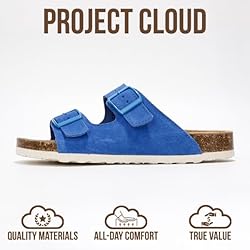 Project Cloud Genuine Leather Flat Sandals Women