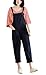 Hulaha Womens Cotton Plus Size Overalls Baggy Bibs Jumpsuits 2XL