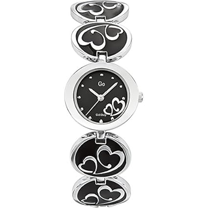 GO, Girl Only Glamour Analogue Black Dial Womens Watch - 694610