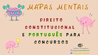 Livro Mapas Mentais de Direito Constitucional e Português Para Concursos: Resumapas para Concursos Públicos