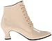 Funtasma Women's Victorian-35 Boot, Cream Polyurethane, 8 M US