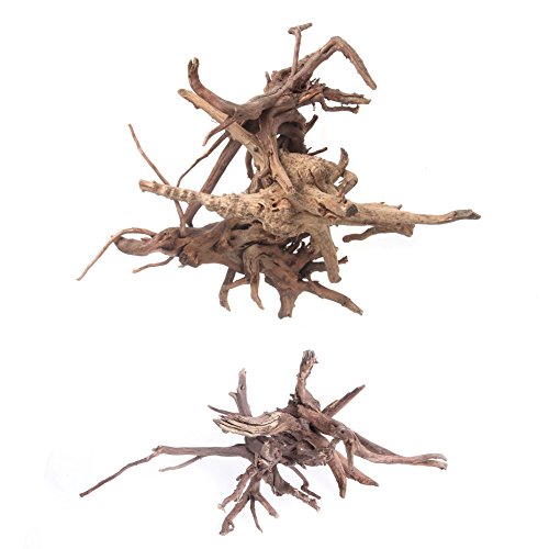 Lay's Aquarium Driftwood Wood Trunk Plant Stump for Fish Tank Ornament