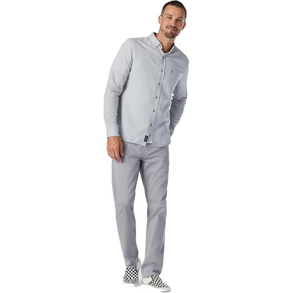 Mavi Zach Men's Straight Leg Pants, Regular Rise Twill Pants For Men, Graphite Twill, Gray Work Pants, 34 X 30 - Product Details