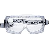 Amston Safety Goggles - ANSI Z87.1 & OSHA Compliant - Protective Eyewear for Construction, DIY, Lab & Home